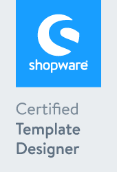 Zertifizierter Shopware-Partner Designer