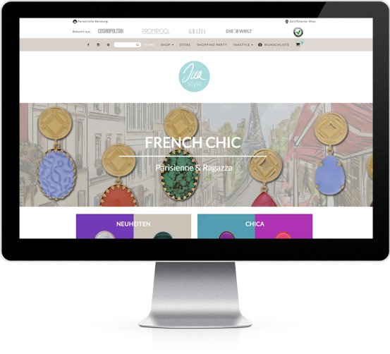 INAstyle - Desktop Ansicht