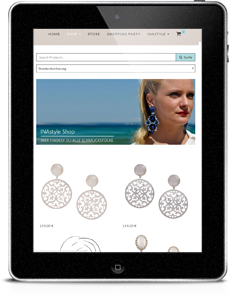 INAstyle - Tablet Ansicht