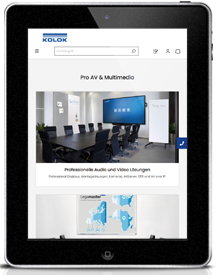 Kolok - iPad -Shopware 6 Projekt